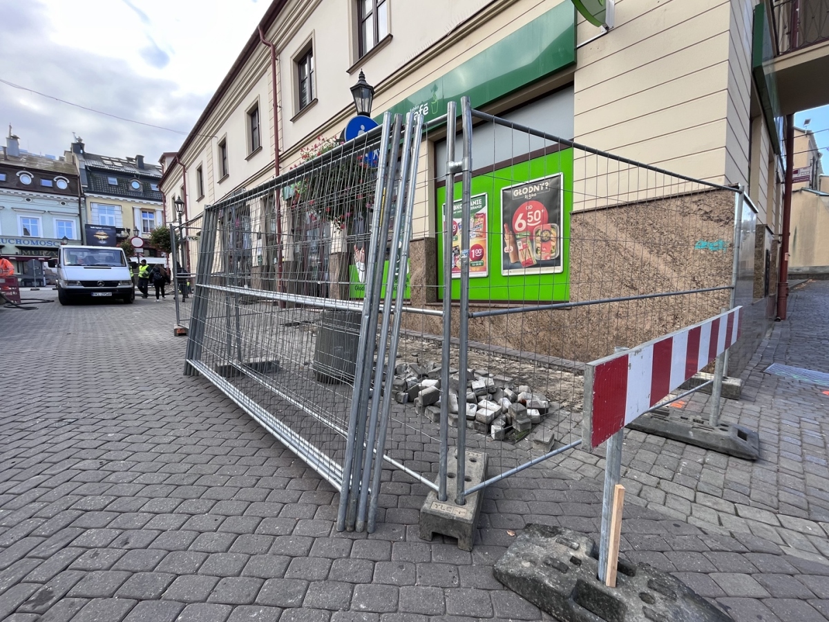 Przebudowa ul. Grunwaldzkiej [październik 2023]